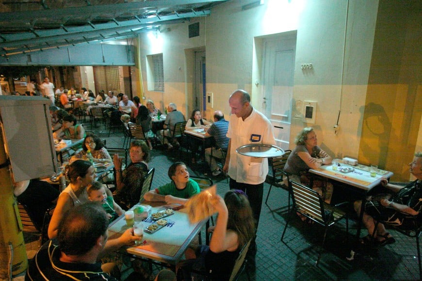 Una noche típica en Mi Sandwichito.