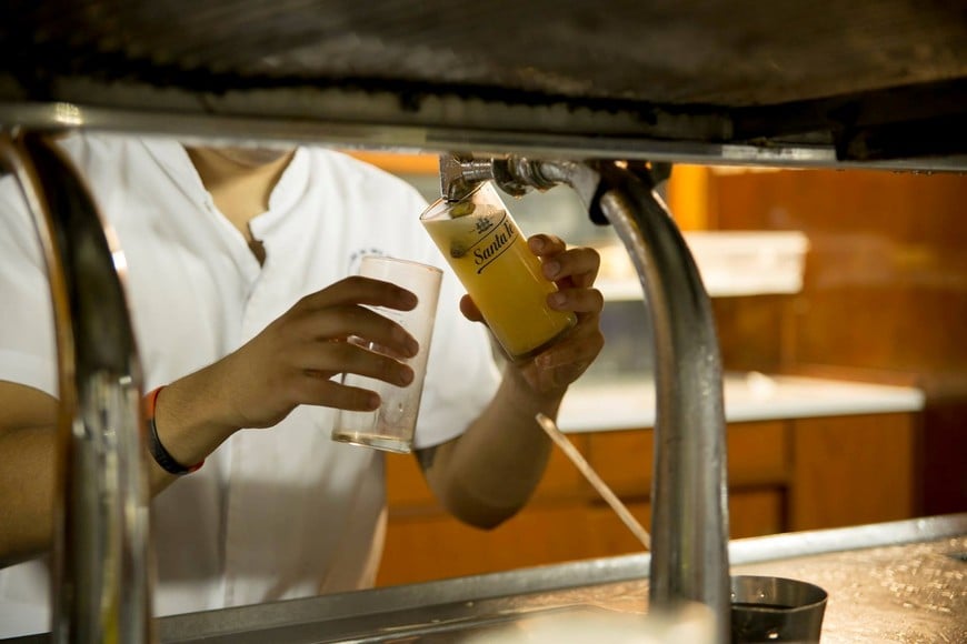 El liso, siempre bien frío.