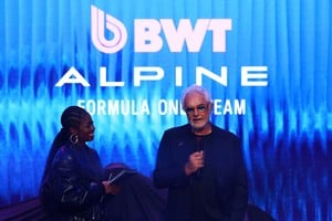 Formula One F1 - Alpine F1 Car Presentation - Barcelona, Spain - January 23, 2026
Alpine team principal Flavio Briatore during the new Alpine F1 car presentation REUTERS/Albert Gea