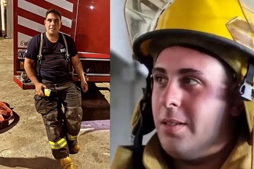 Di Paolo combatía un incendio en la localidad bonaerense de El Paloma cuando fue atropellado.