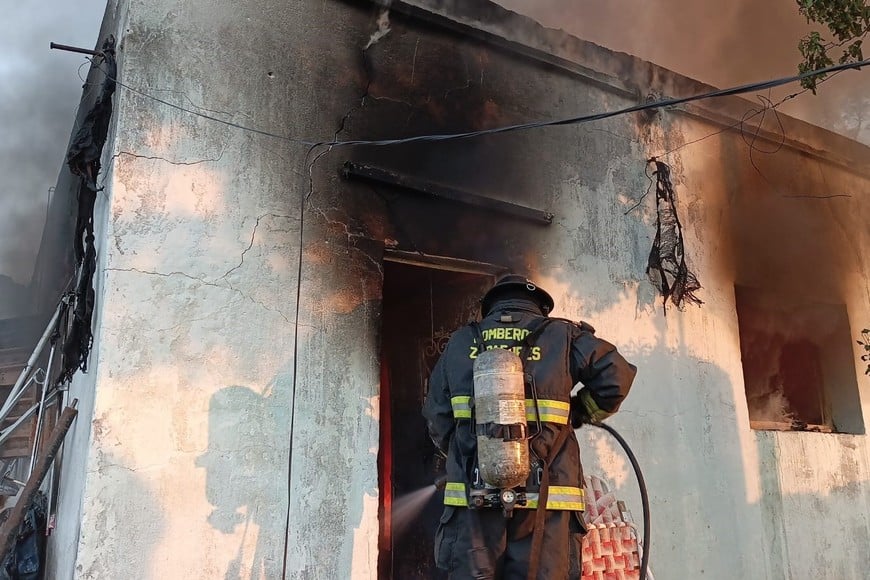 Incendio en Constituyentes