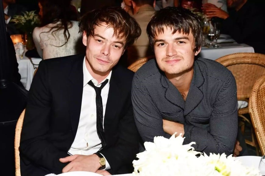Charlie Heaton y Joe Keery de “Stranger Things”