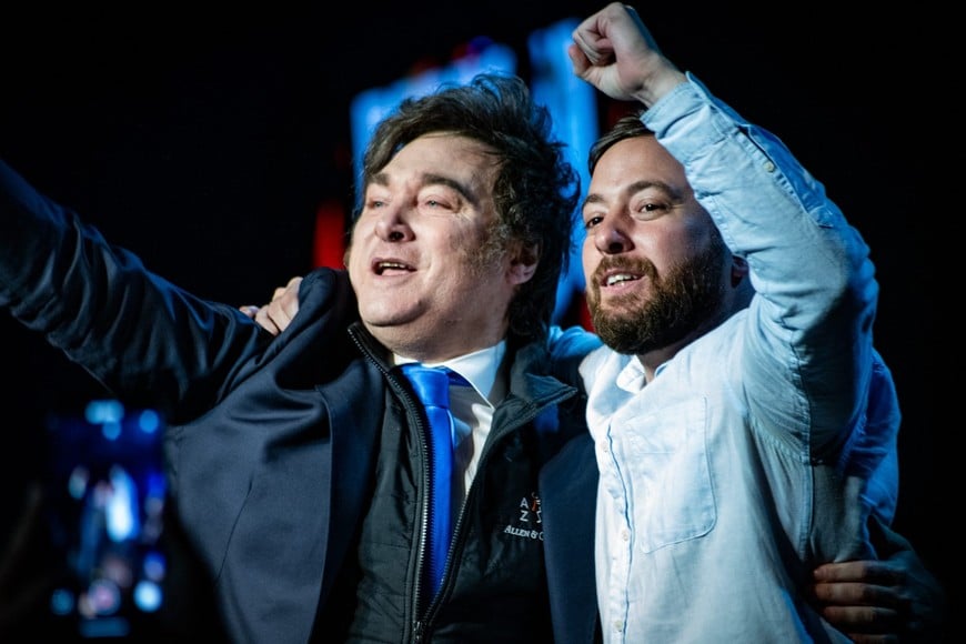 Javier Milei estará nuevamente en público con Agustín Laje.