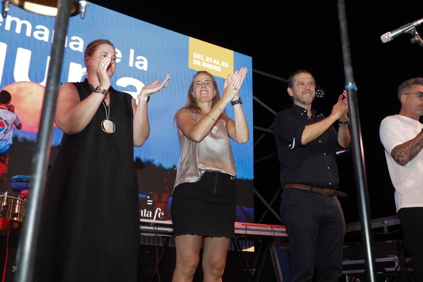 Los santafesinos disfrutaron el sábado por la noche en la costanera. Crédito: Municipalidad de Santa Fe