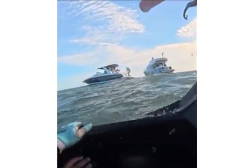 La embarcación, de pequeño porte, había zarpado en la zona de Boca Grande