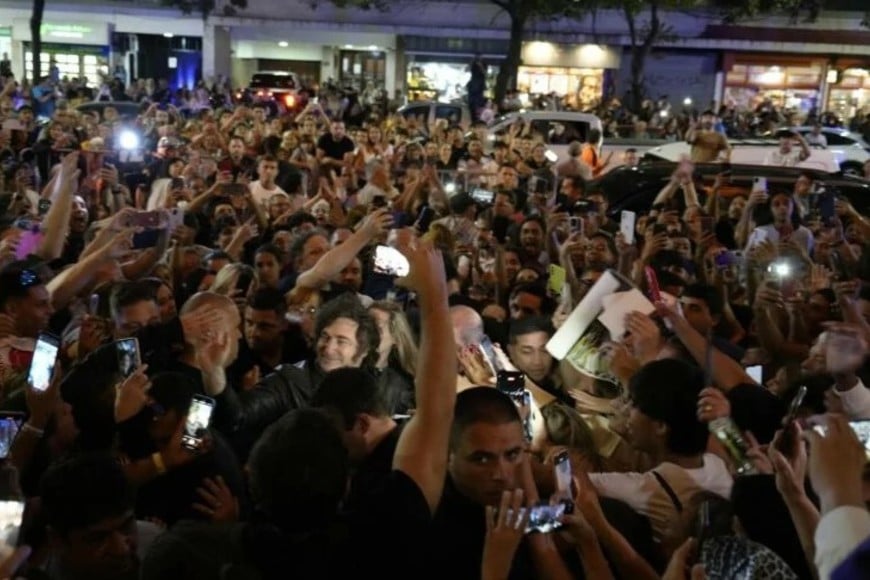 Milei en Mar del Plata.