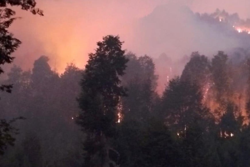 La provincia de Chubut enfrenta una nueva etapa de incendios forestales