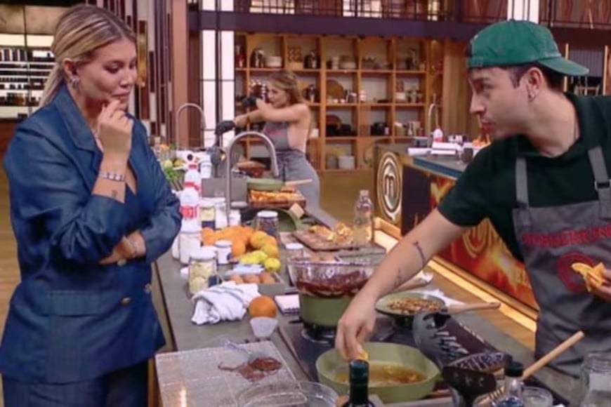 Wanda Nara lanzó una pregunta directa en el reality.