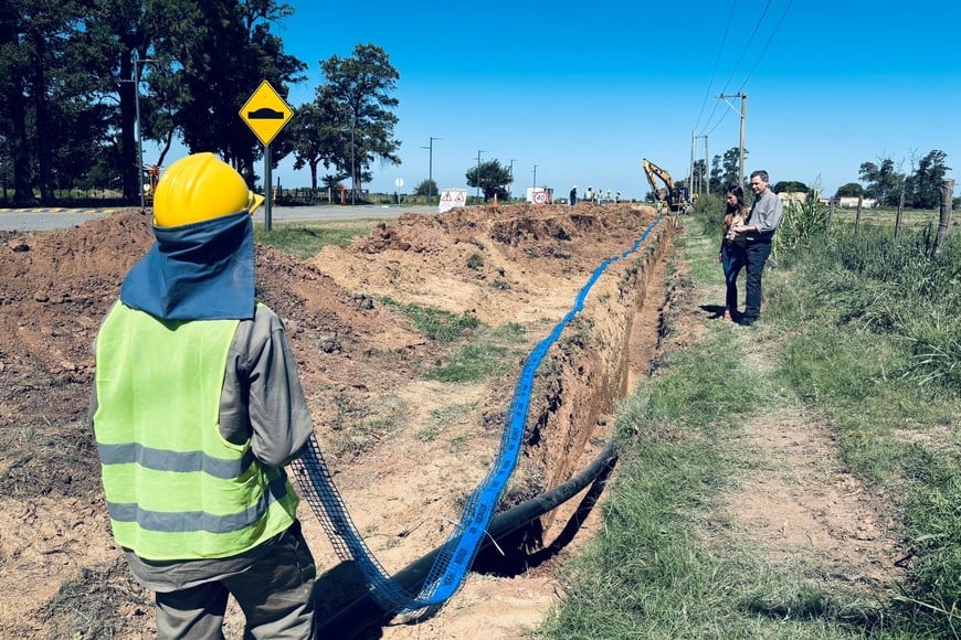 San Jerónimo del Sauce comenzará a recibir agua potable del Acueducto Desvío Arijón