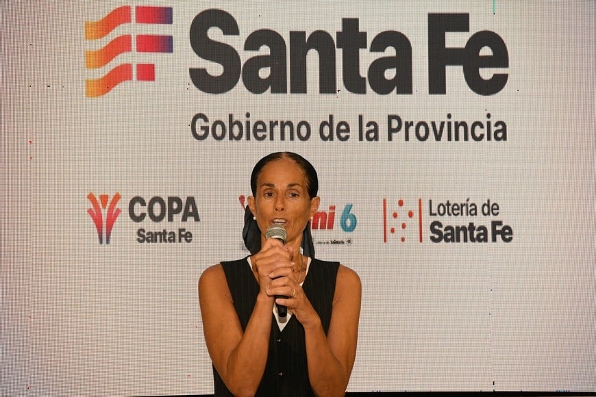 Silvina Rodriguez Meson, subsecretaria de deporte federado de la Provincia. Foto: Manuel Fabatía.