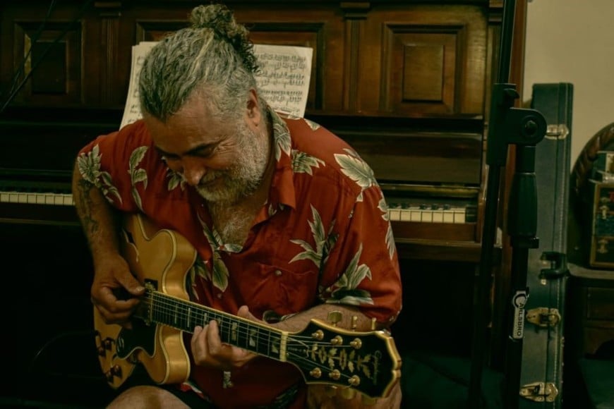 Daniel Kalbermatten en la jam session de Asociación Civil Músicos Asociados del Jazz (MAJ) de Rosario