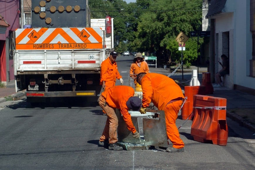 Prueba del nuevo SEOM en la intersección de Francia y Entre Ríos, sector sur.