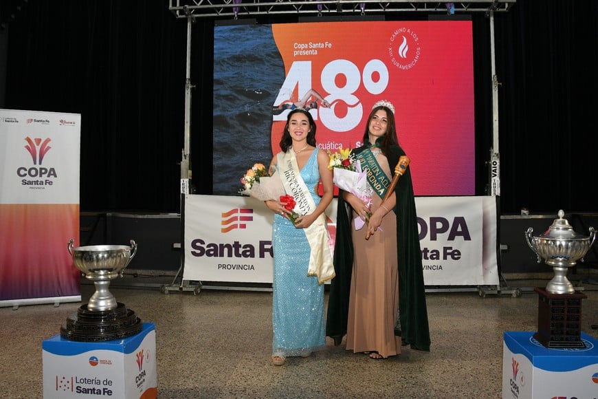 Giuliana González fue presentada como nueva reina de la Maratón. Foto: Manuel Fabatía.