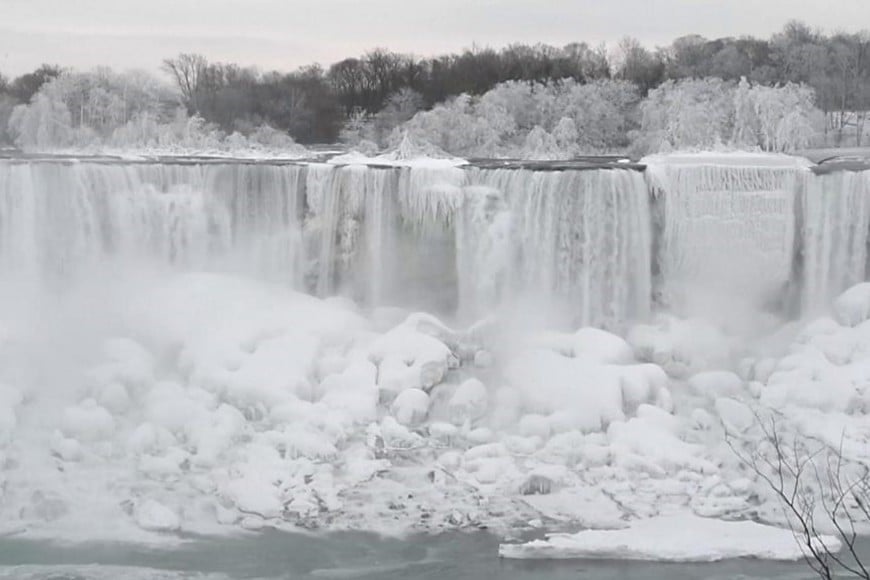 El servicio meteorológico estadounidense registró temperaturas extremas.