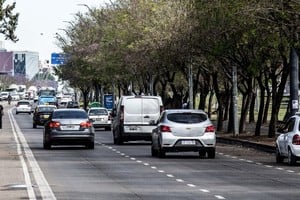 El tránsito en Santa Fe.