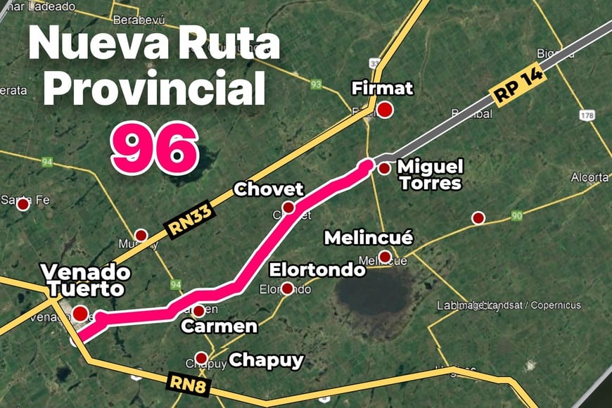 Nueva Ruta N° 96