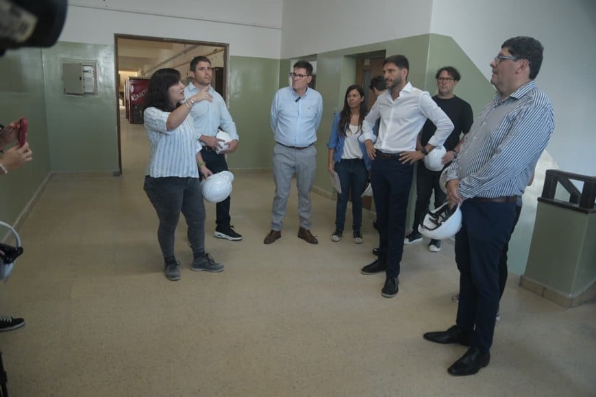 Avanza la obra del programa Abre Escuelas. Crédito: Guillermo Di Salvatore.