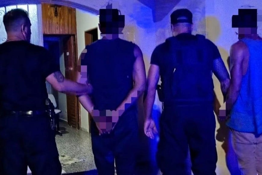 detenidos robo Nelson