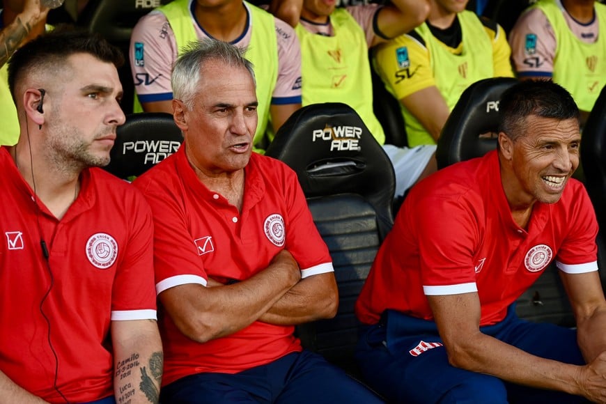 Leonardo Carol Madelón y Nicolás Vazzoler | Unión-Lanús | Torneo Apertura | Estadio Lanús. Foto: Juan Manuel Foglia