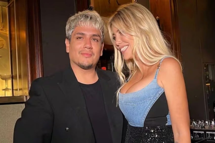Kennys Palacios, amigo y peluquero de Wanda Nara.