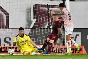 GOL DE RAMIRO CARRERA | Unión-Lanús | Torneo Apertura | Estadio Lanús. Foto: Juan Manuel Foglia