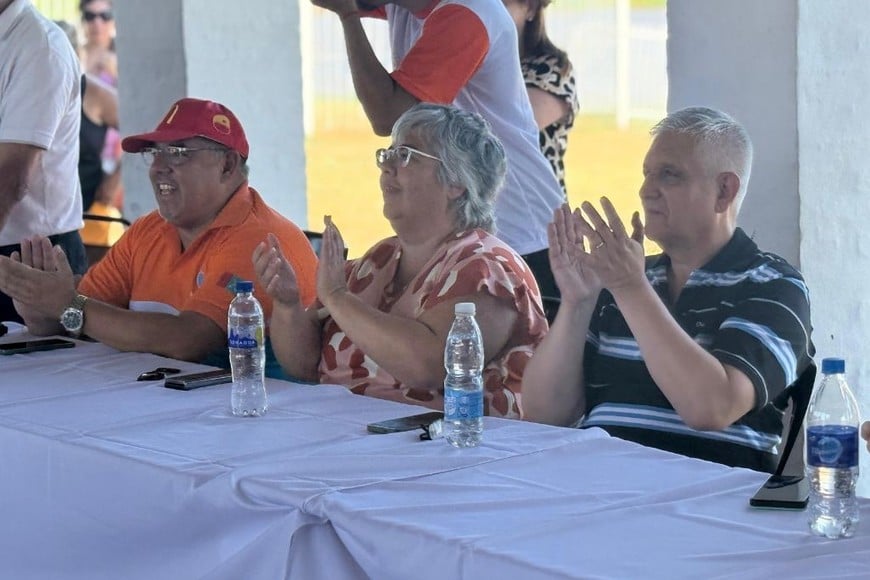 Papaleo, Primón y Fleitas encabezaron el encuentro previo a la 48ª edición de la maratón.