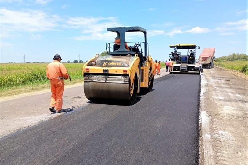 Intervenciones viales en la Ruta 11 buscan mejorar la transitabilidad en el norte provincial