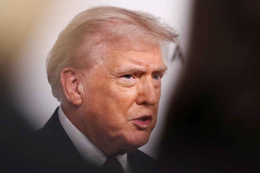 U.S. President Donald Trump arrives for the premiere of the documentary film "Melania" at the John F. Kennedy Center for the Performing Arts, recently renamed to include U.S. President Donald Trump's name, in Washington, D.C., U.S., January 29, 2026. REUTERS/Kylie Cooper