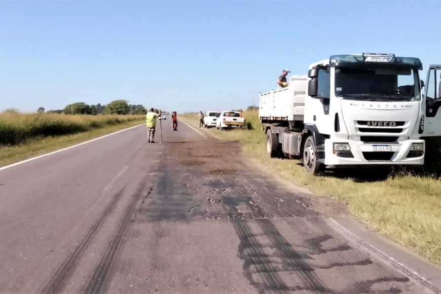 Intervenciones viales en la Ruta 11 buscan mejorar la transitabilidad en el norte provincial