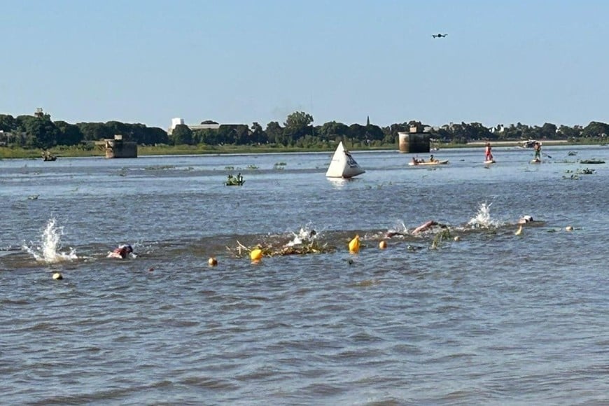 Giordanino llegó como invitada y ganó el sprint. Foto: Gentileza.