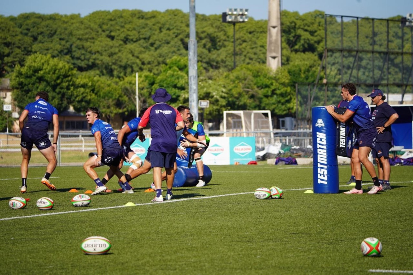 Tercer semana de entrenamiento Capibaras XV. Foto: Fernando Nicola