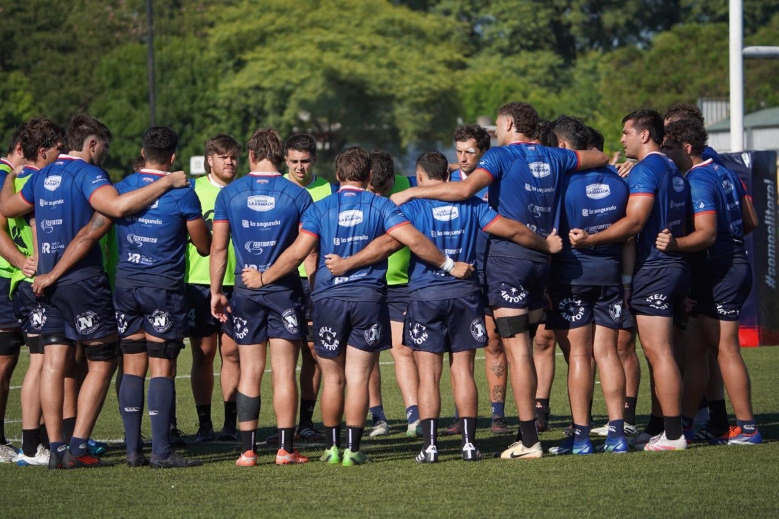 Tercer semana de entrenamiento Capibaras XV. Foto: Fernando Nicola
