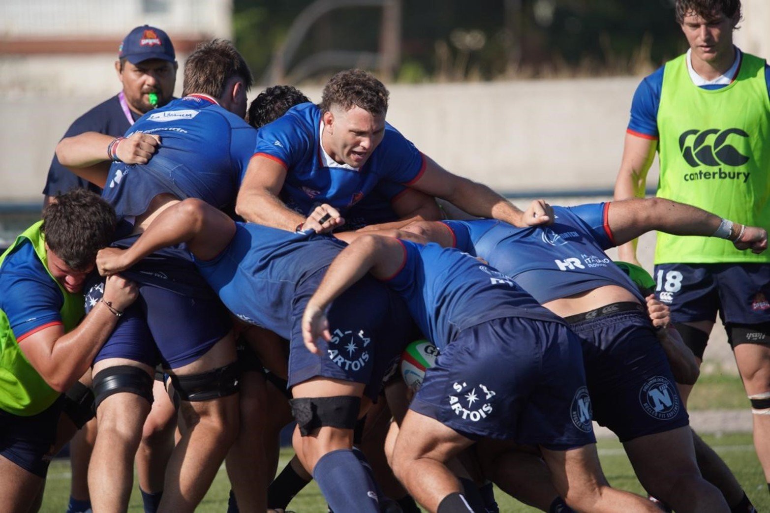 Tercer semana de entrenamiento Capibaras XV. Foto: Fernando Nicola