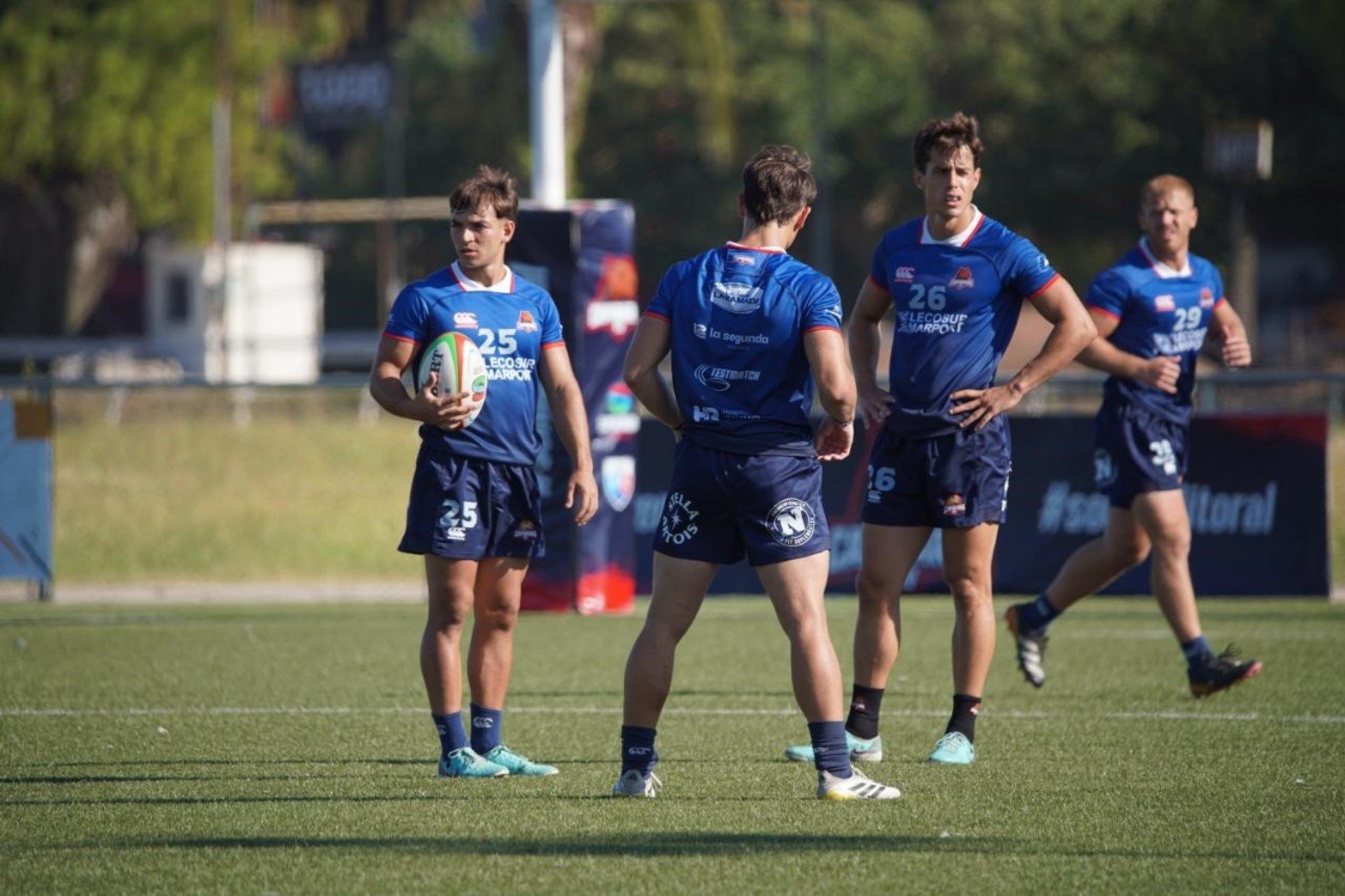 Tercer semana de entrenamiento Capibaras XV. Foto: Fernando Nicola