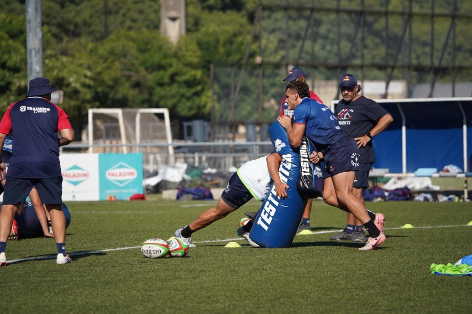 Tercer semana de entrenamiento Capibaras XV. Foto: Fernando Nicola