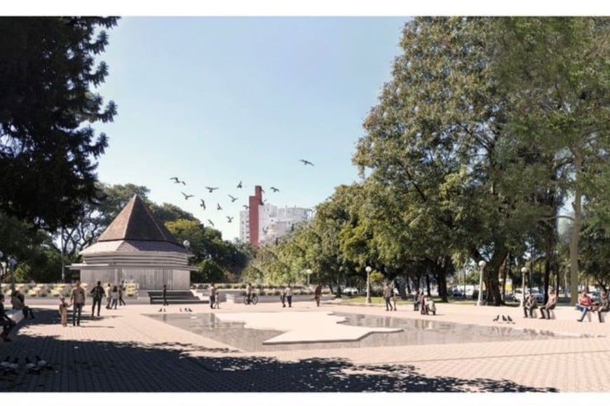 Otra perspectiva de cómo quedará la obra. Foto: Gentileza