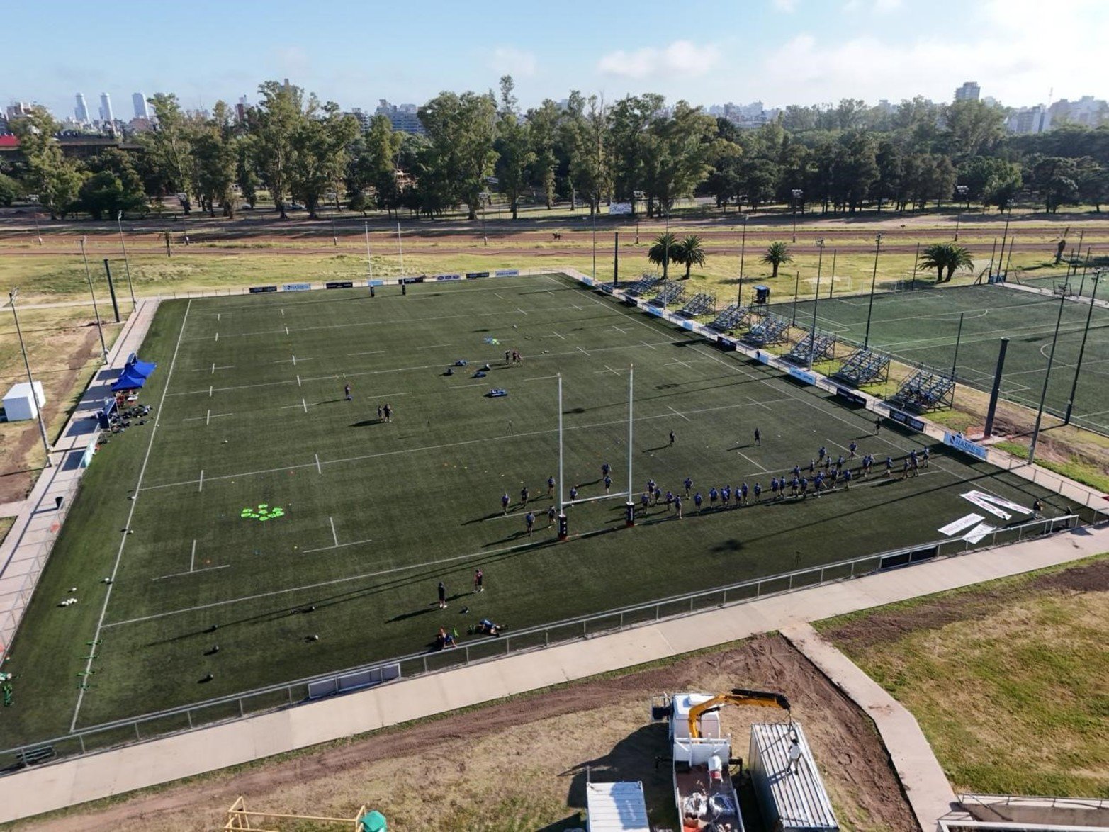 Tercer semana de entrenamiento Capibaras XV. Foto: Fernando Nicola