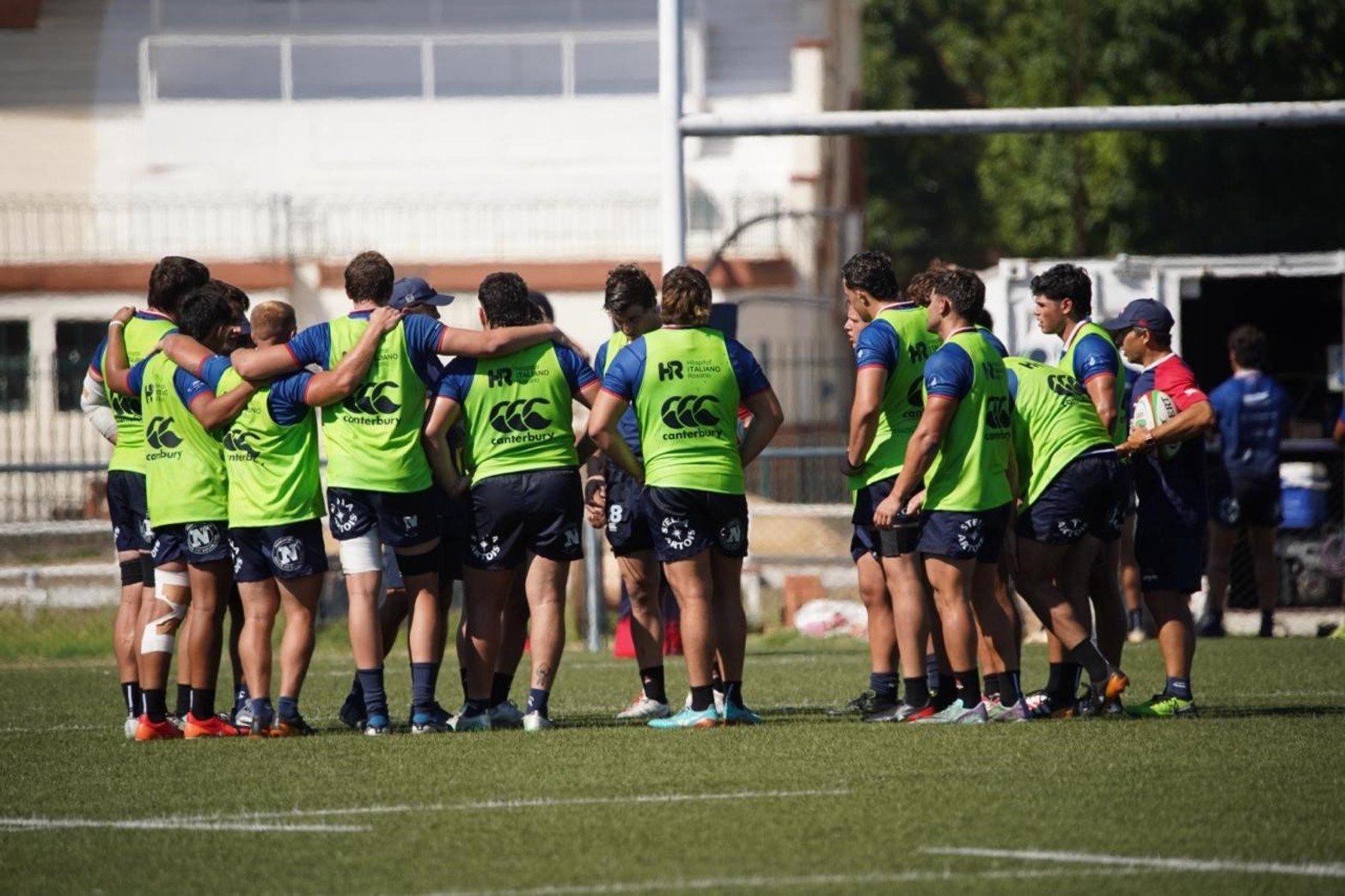 Tercer semana de entrenamiento Capibaras XV. Foto: Fernando Nicola