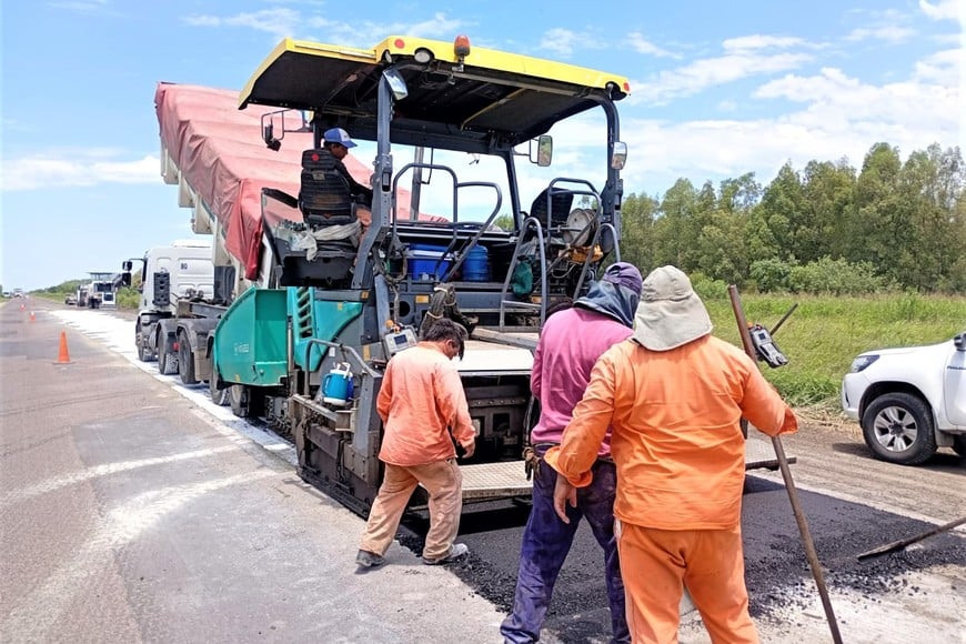 Intervenciones viales en la Ruta 11 buscan mejorar la transitabilidad en el norte provincial