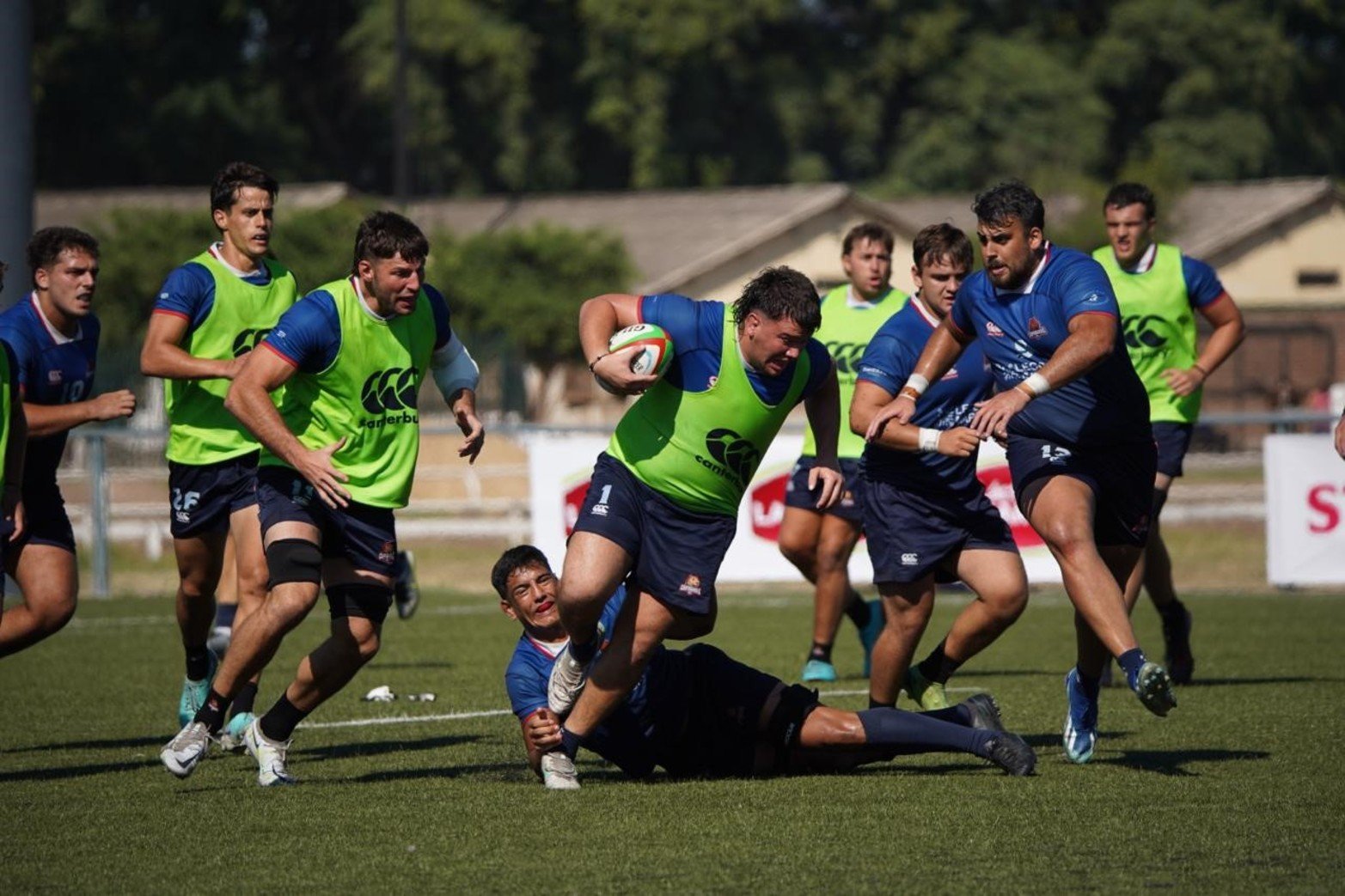 Tercer semana de entrenamiento Capibaras XV. Foto: Fernando Nicola