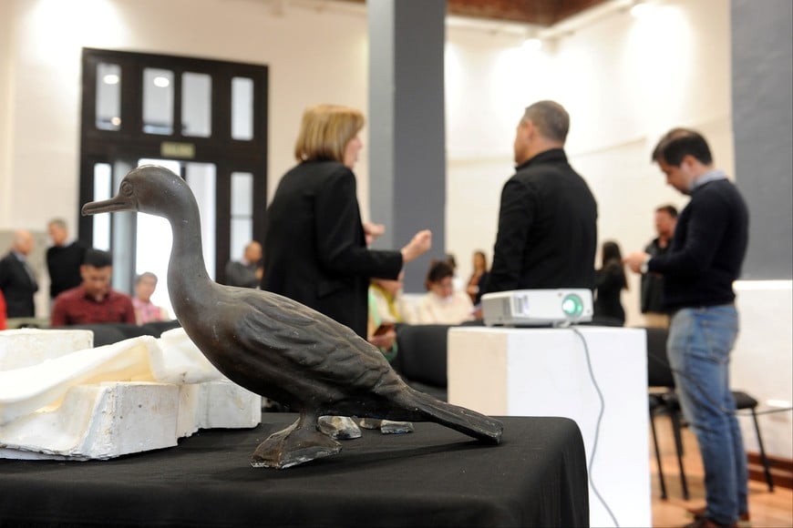 La presentación de las réplicas de los biguás en el Sor Josefa. Archivo.