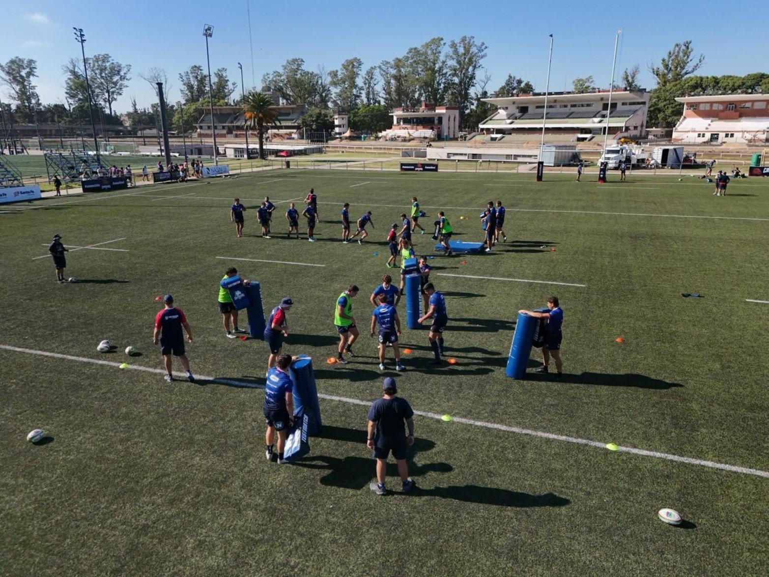 Tercer semana de entrenamiento Capibaras XV. Foto: Fernando Nicola