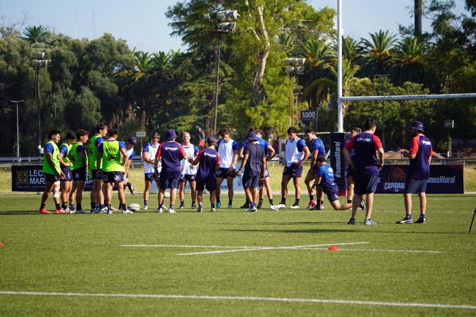 Tercer semana de entrenamiento Capibaras XV. Foto: Fernando Nicola
