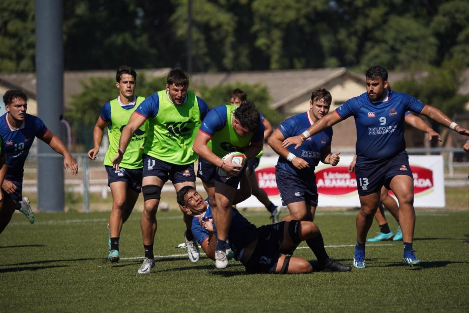 Tercer semana de entrenamiento Capibaras XV. Foto: Fernando Nicola