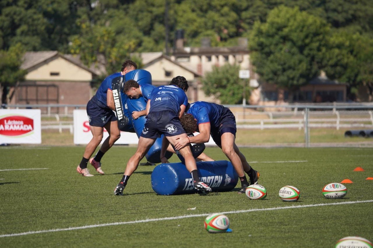 Tercer semana de entrenamiento Capibaras XV. Foto: Fernando Nicola