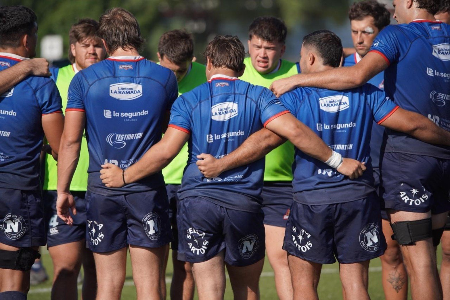 Tercer semana de entrenamiento Capibaras XV. Foto: Fernando Nicola