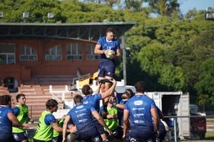 Tercer semana de entrenamiento Capibaras XV. Foto: Fernando Nicola