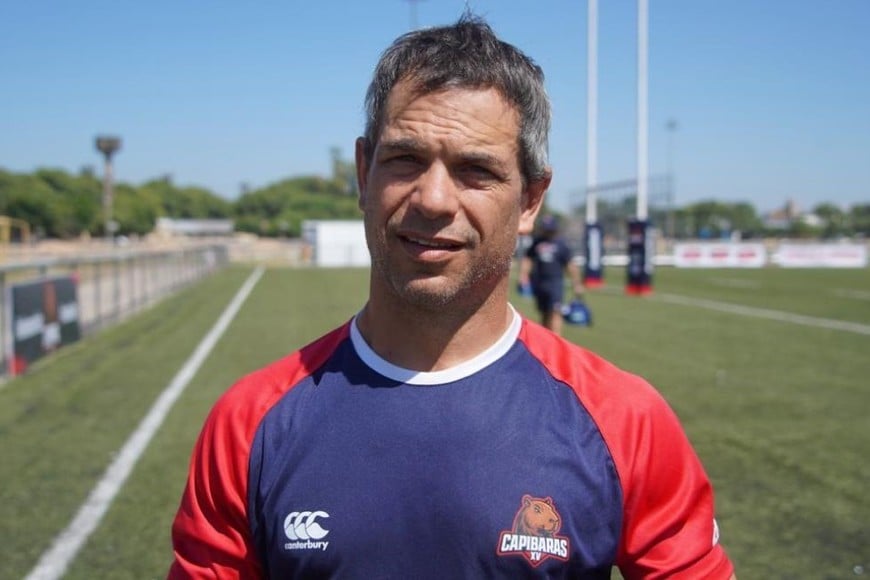 Nicolás Vergallo. Entrenador asistente de Capibaras XV.