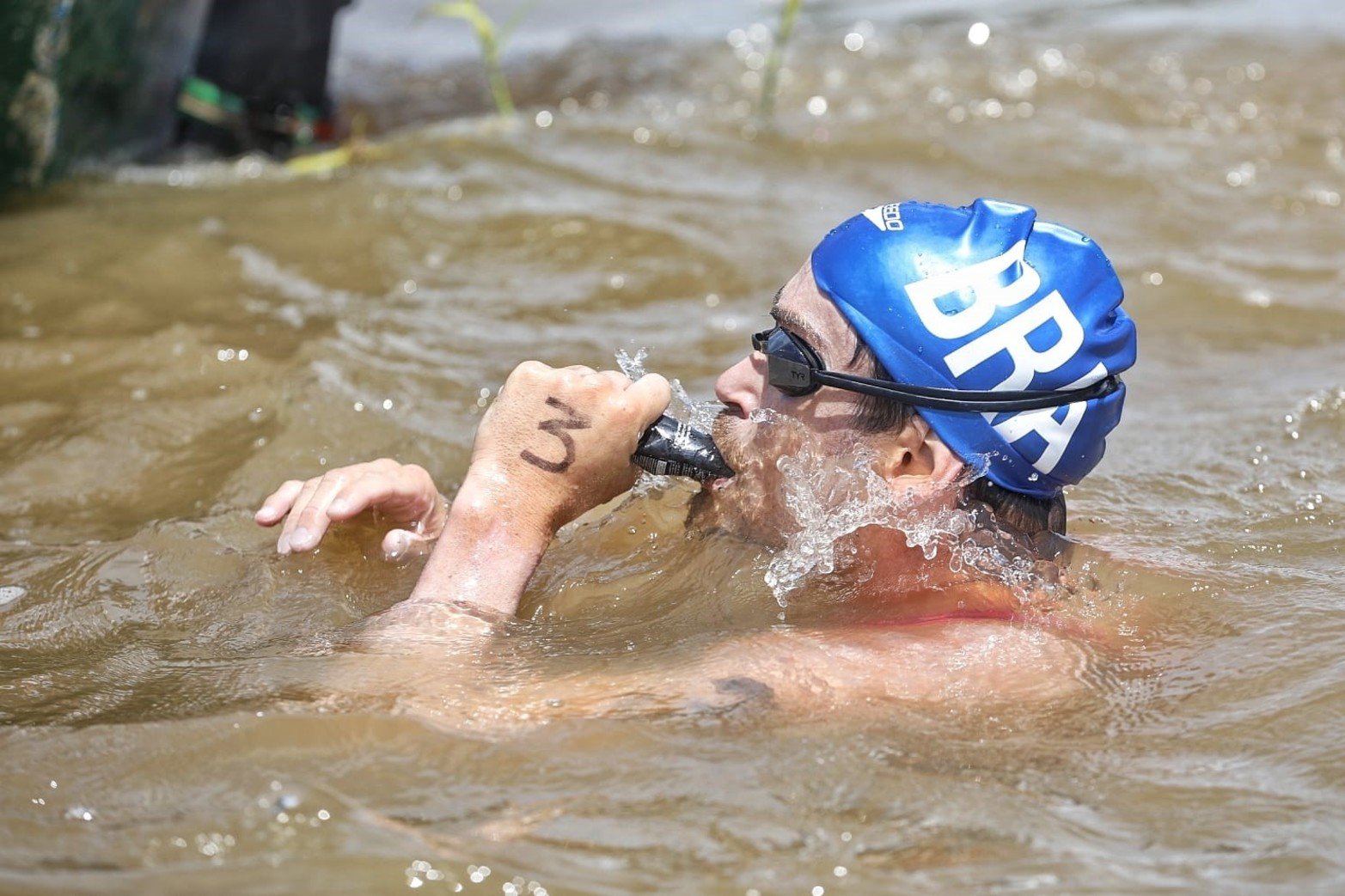Desde el agua: las mejores fotos de los nadadores de la Maratón Santa Fe-Coronda.