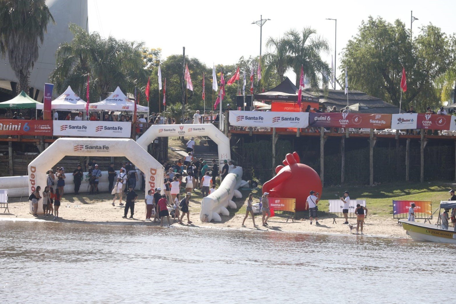 Arrancó la Maratón Santa Fe-Coronda. Foto: Matías Pintos